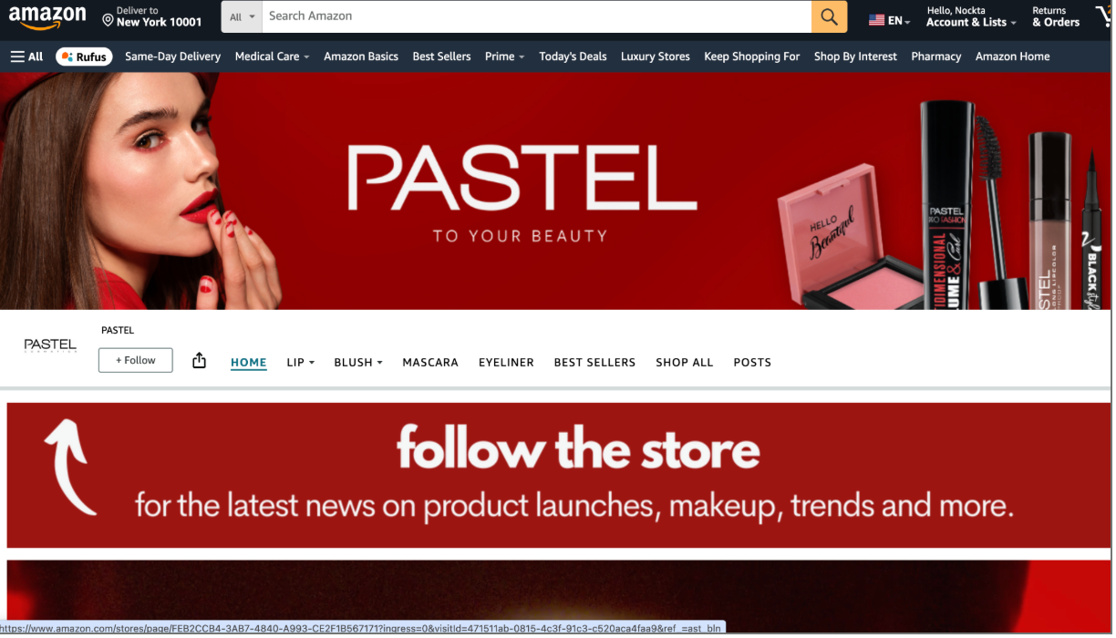 Pastel Cosmetics
